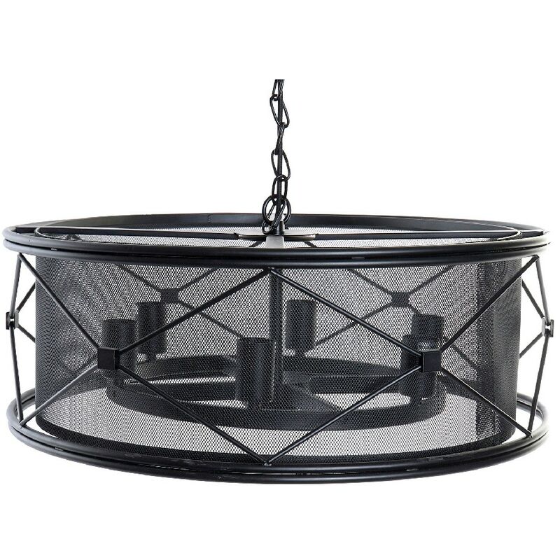 

Lámpara de Techo DKD Home Decor Negro Metal 220 V (60 x 60 x 120 cm)