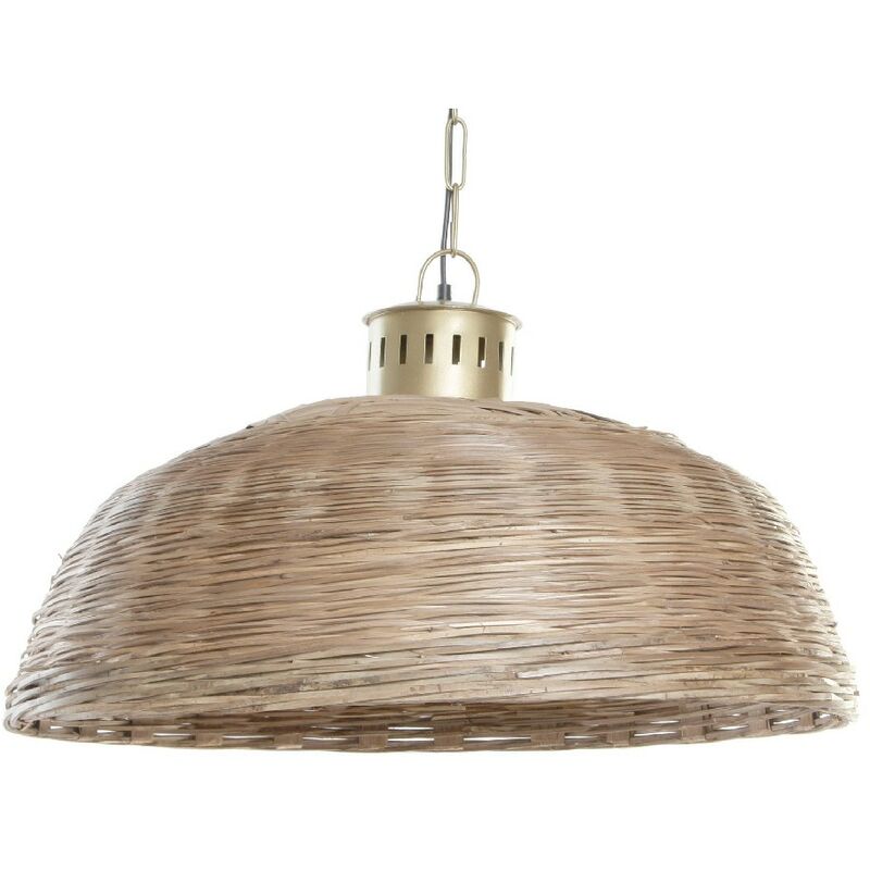 

Lámpara de Techo DKD Home Decor Metal Mimbre (74 x 74 x 47 cm)