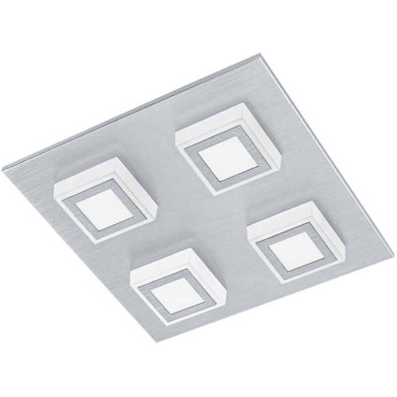 

Techo Eglo 'Masiano aluminio 4 x 3,3 W - Aluminium