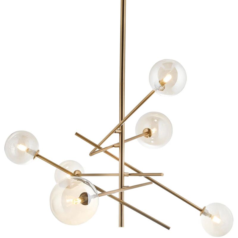 

Lúzete - Lámpara De Techo Eros 6 Luces Pavón