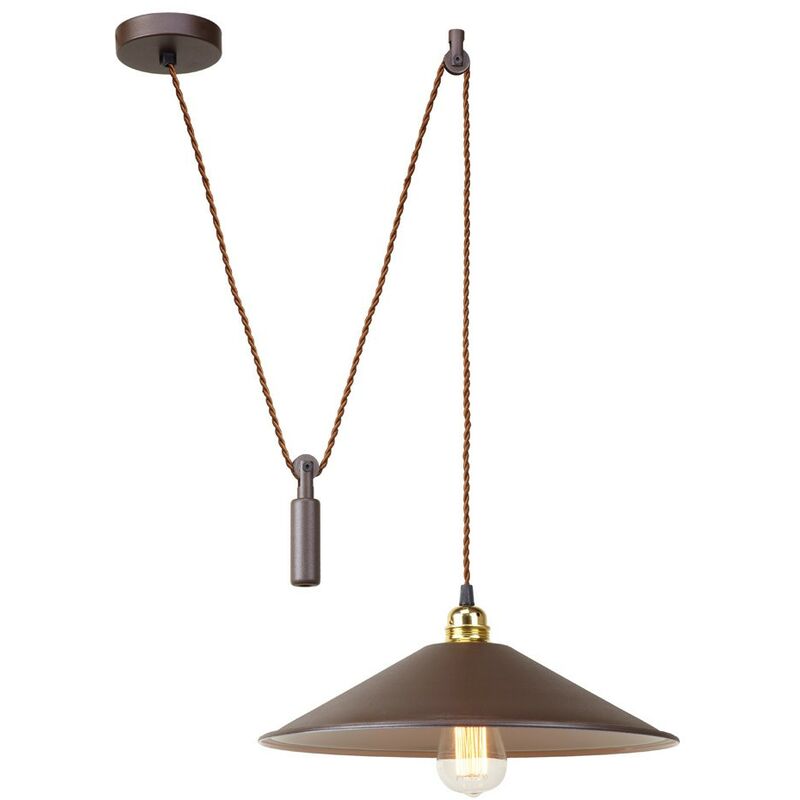 

Wonderlamp - Lámpara de techo Factory | Marrón