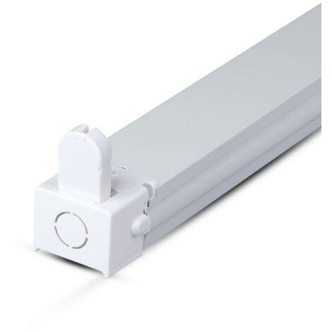 Lámpara de techo individual V-TAC para tubo LED T8 de 60 cm en hierro IP20