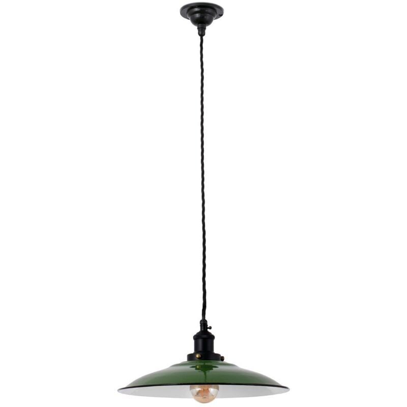 

Faro Barcelona - LANG Lámpara colgante 62805 - VERDE BRILLO