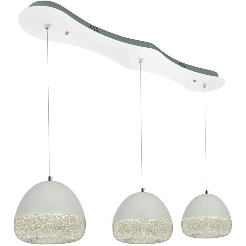 

LÁMPARA DE TECHO LED 3 LUCES ALBANY 45W 4000K - Lúzete