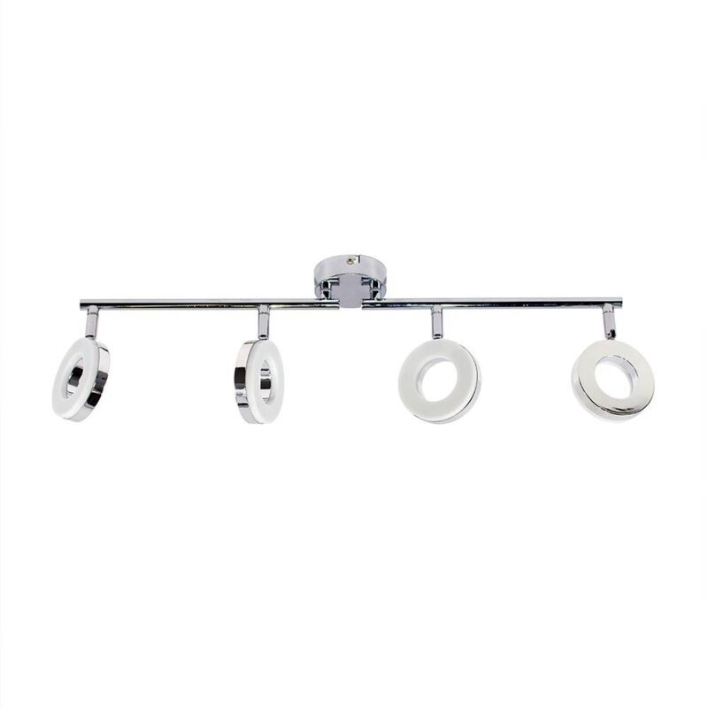

Barcelona Led - Lámpara de techo LED articulada orientable 'RING 4' 16 Wattios