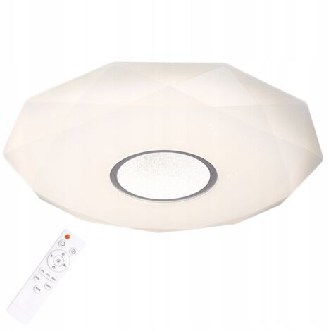 Lámpara de techo LED con mando a distancia Diamond 24W 2040lm 39cm