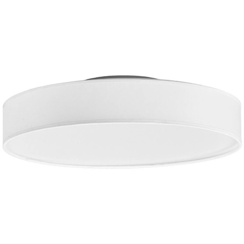 

Lámpara de techo LED de tela Saira, 40 cm, blanco