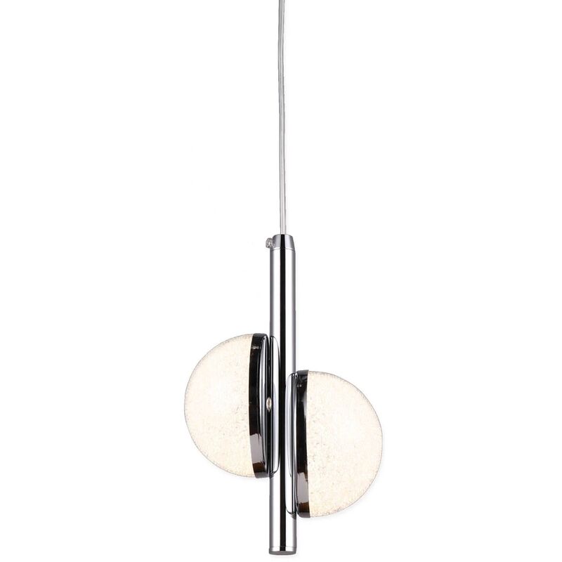 

LÚZETE - LÁMPARA DE TECHO LED IDARA 2x5W 4000K CROMO