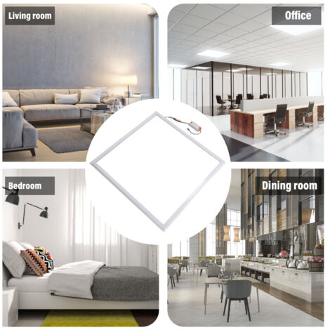 [Lámpara de techo LED] Lámpara de techo moderna de 48 W para sala de estar, cocina y dormitorio.