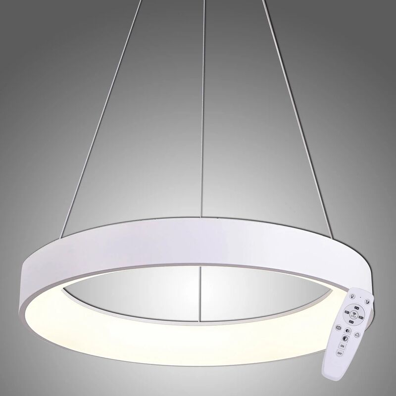 

LÁMPARA DE TECHO LED POWELL 96W REGULABLE BLANCA - Lúzete