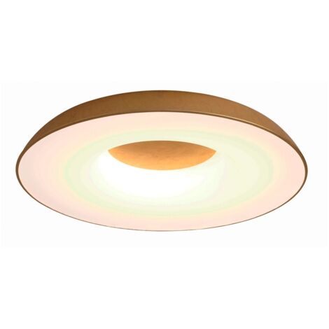 LAMPARA DE TECHO LED REGULABLE 80W 3000K DORADA
