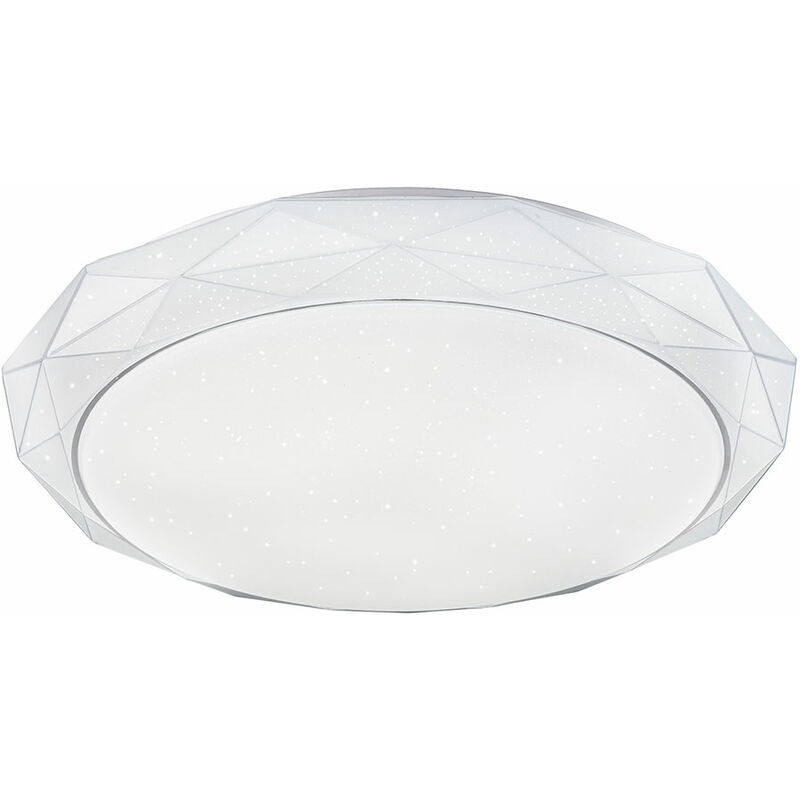 

Lámpara de techo LED RGB salón efecto estrella foco de luz diurna MANDO A DISTANCIA Globo 48304