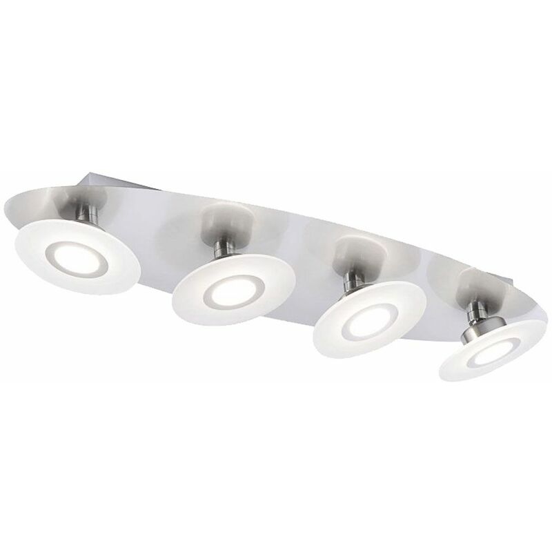 

Lámpara de techo LED spot bar foco de sala de estar lámpara ajustable regulable LeuchtenDirekt 8564-55