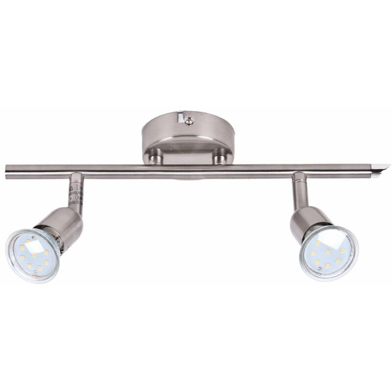 

Luz de techo LED haz puntual iluminación de sala de estar lámpara de pasillo movible Brilliant G28813 / 13