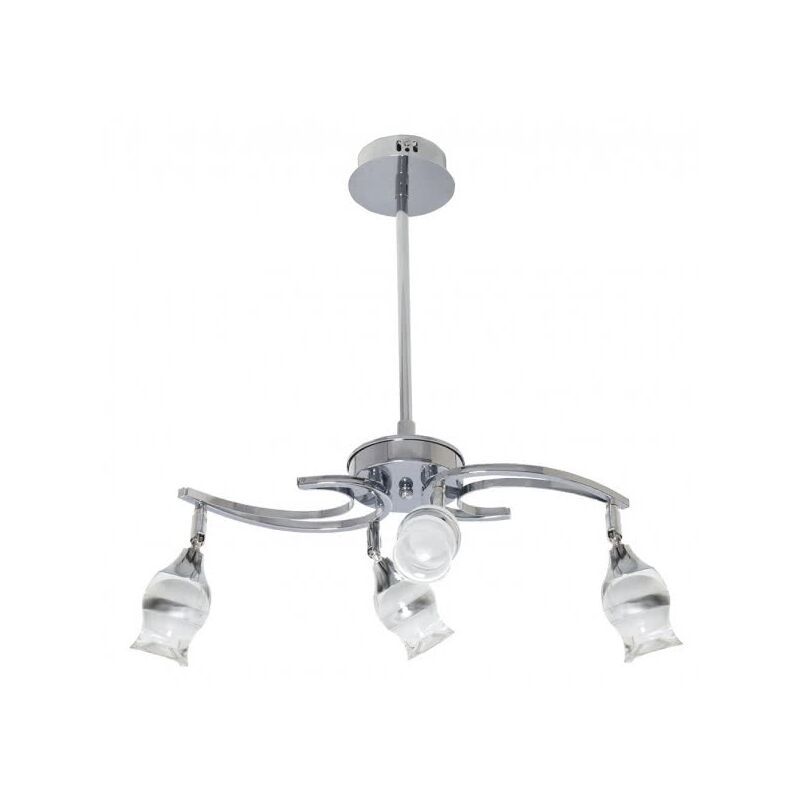 

Lampara LED Zodiaco cromo regulable 4000K 20W 48x16 - Cromo