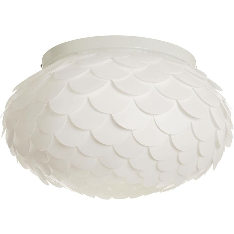 

Lámpara de techo Marees en blanco, circular