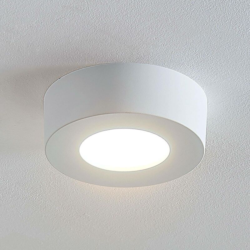 

Arcchio - Lámpara de techo Marlo 3000K blanca redonda 12,8cm