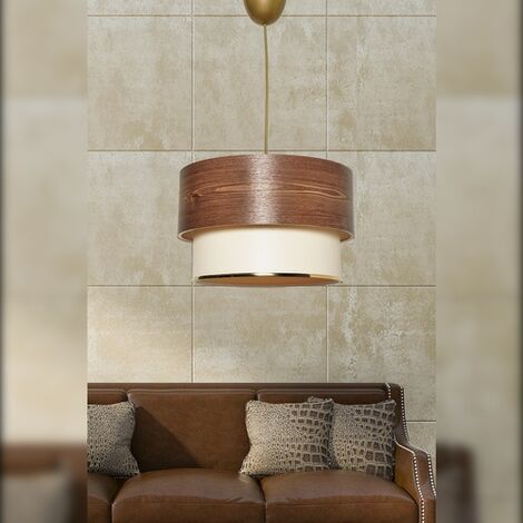 Lámpara de techo - Marrón
Crema, 30x65