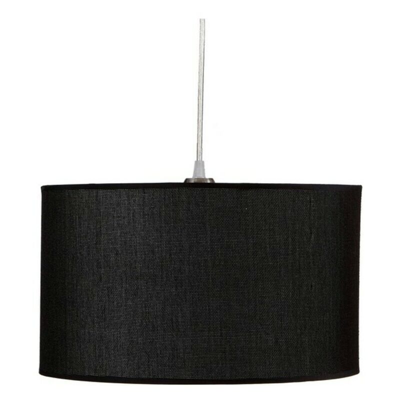 

Lámpara de Techo Negro Metal Tela (35 x 20,5 x 35 cm)