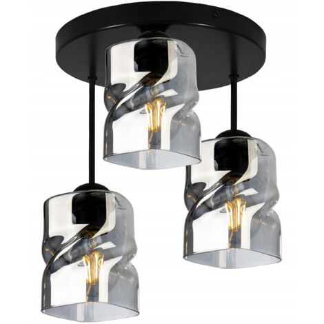 LÁMPARA DE TECHO MODERNA COLGANTE DE CRISTAL