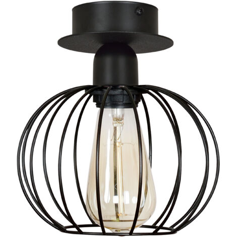 Lámpara de techo moderna Loft Edison de metal