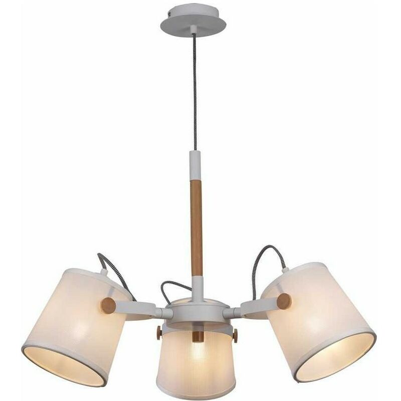 

Colgante 3 Luces SERIE NORDICA II ACABADO White-Wood