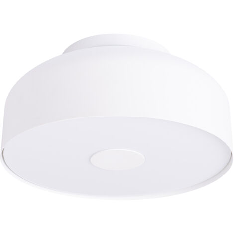 Lámpara de techo Omiq blanco acero/PVC 4xE27  30cm Sollux