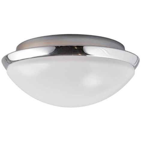 Lámpara de techo para baño Mijo borde cromado IP44