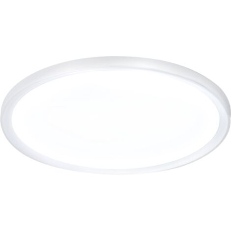 Lámpara de techo plana redonda, blanca, 36 W, temperatura de color 6000 K-6500 K, resistente al agua IP44, iluminación moderna para baño, iluminación para cocina, apta para cocinas, baños, dormitorios