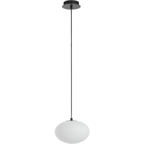 Lámpara de techo PRESS 1xE27 Ø22cm Negro Mate