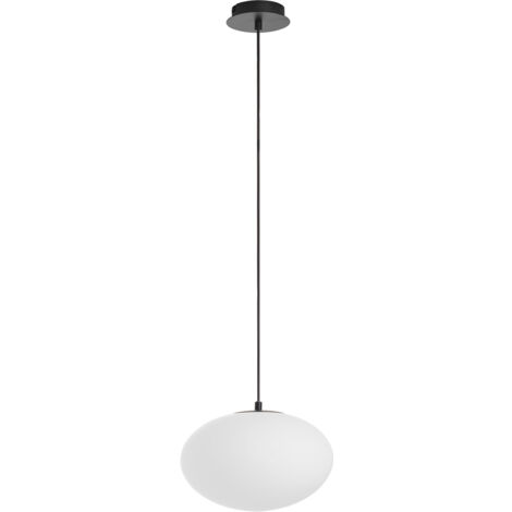 Lámpara de techo PRESS 1xE27 Ø28cm Negro Mate