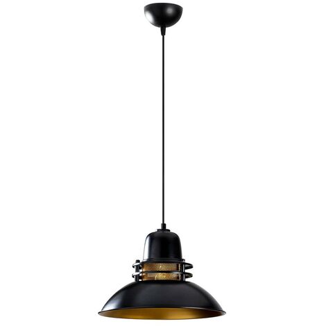 Lámpara de techo retro Harvey 34 Negro