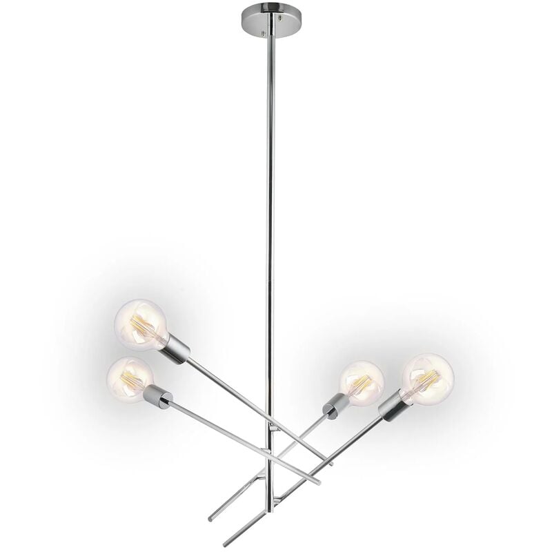

Lúzete - Lámpara De Techo Rigel 4 Luces Cromo