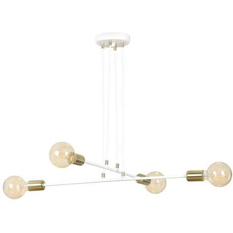 Lámpara de techo Sives Blanco (4 luces)