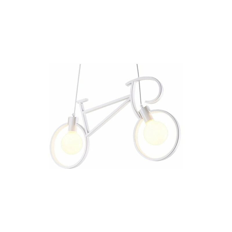 

Lámpara de techo Vintage 2L Bicycle White 2XE27 Blanco - Iluminashop