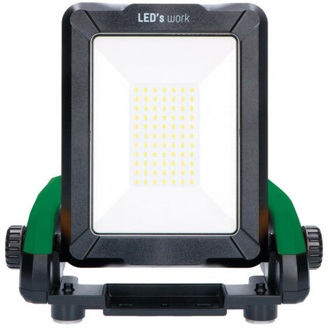 Lámpara de trabajo Sistema de batería intercambiable 18V 2900 Lumen incl. Adaptador de Fortis