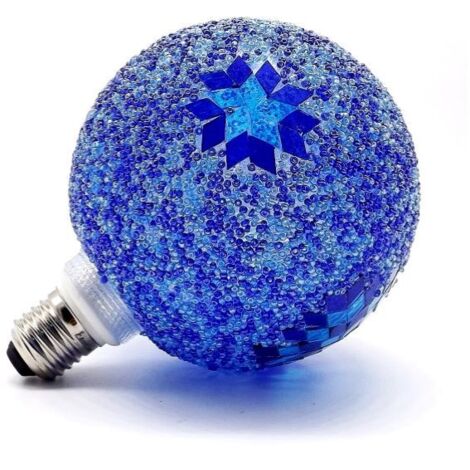 LAMPARA DECORATIVA 4W E27 AZUL