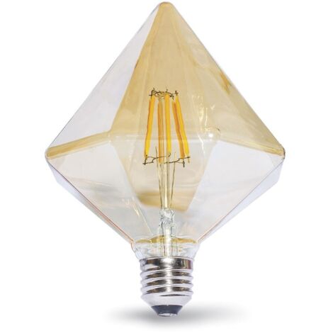 LAMPARA DECORATIVA FILAMENTO LED E27 4W 2200K 360º 230V
