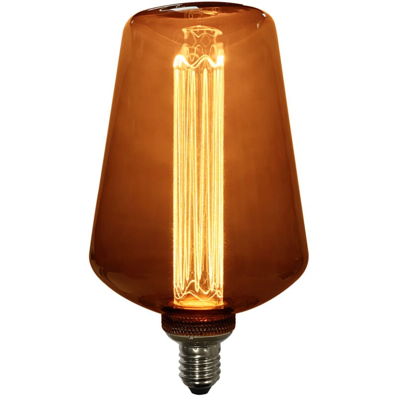 

Lámpara decorativa Led XL ámbar E27 4W 1800°K 200Lm ( 2601209) - F-bright
