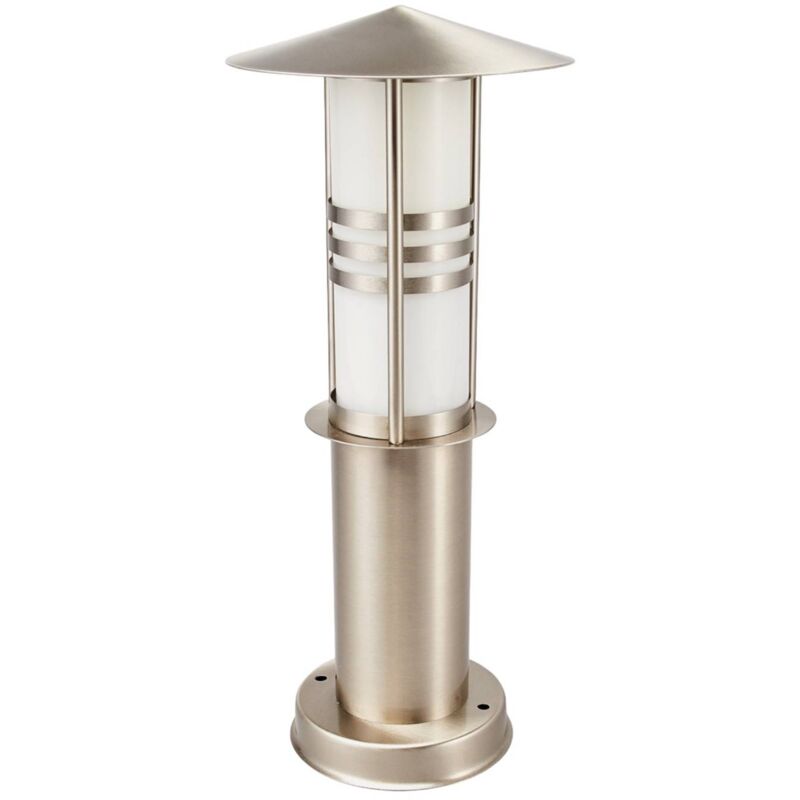 

Lámpara decorativa zócalo de acero inox Erina