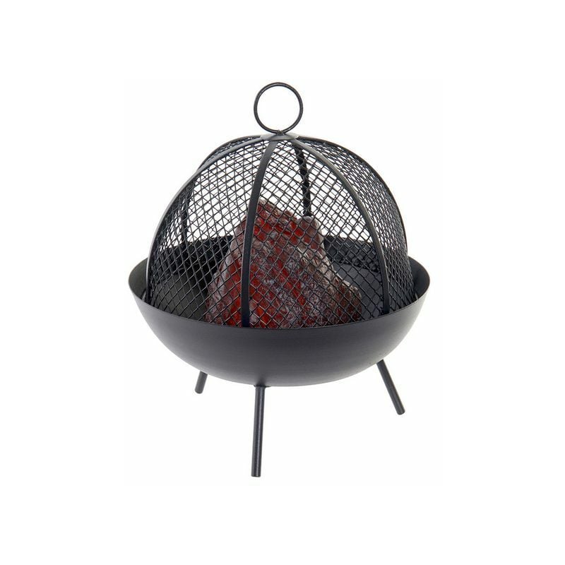 

Lámpara DKD Home Decor Metal Negro LED ( 20 x 20 x 24 cm)