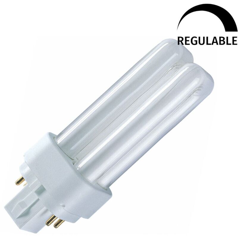 

Lámpara Dulux D/E 4 PIN regulable 13W G24Q-1 3000°K (4050300389066) - Osram