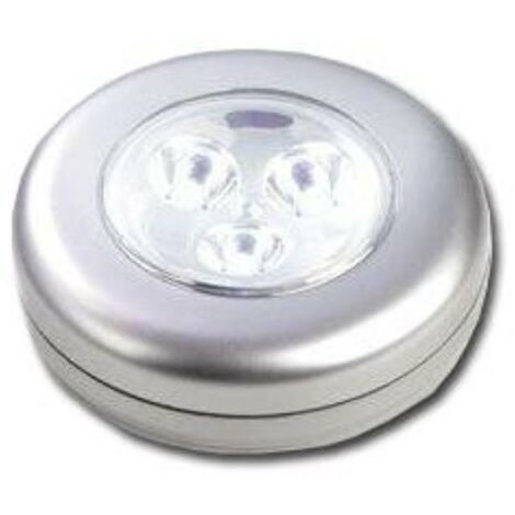 Lámpara eléctrica multiusos con 3 LEDs en blister
