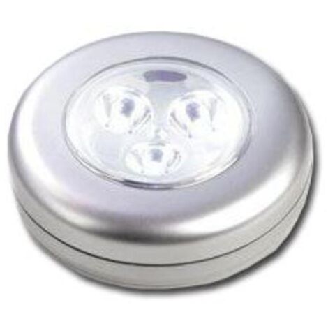 Lámpara eléctrica multiusos con 3 LEDs en blister