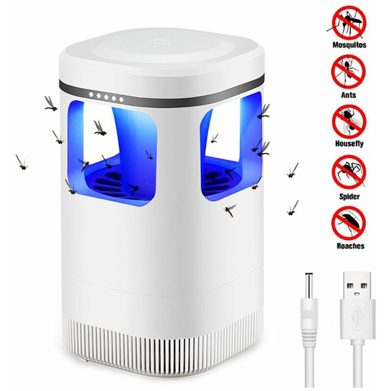 

Happyshopping - Lampara electronica Lampara LED con alimentacion por USB segura para el hogar Cocina Dormitorio Patio Patio Oficina,Blanco, RS-20