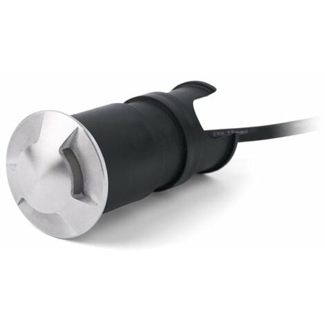 Lampara empotrable Jardin Faro Barcelona KANE-3 70662 Niquel mate