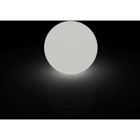 Lámpara esférica a Led de pie mod. Moon Ø 60 cm