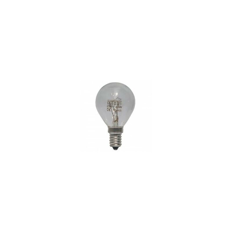 

Lumelco Iluminacion,s.l. - LAMPARA ESFERICA CLARA 25W E-14 250V INDUSTRIAL