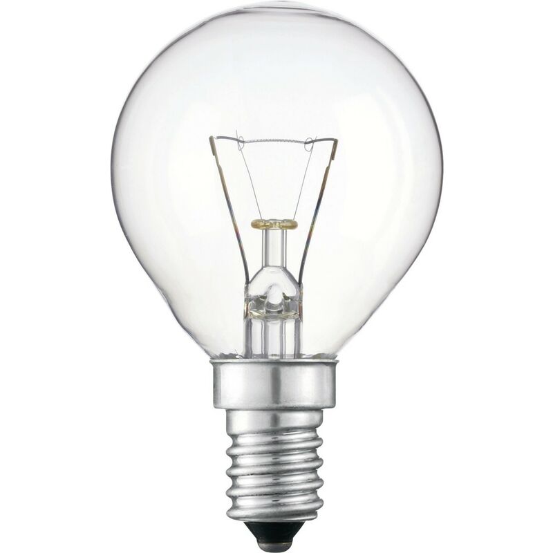 

Lámpara incandescente esférica E14 40W 220V - Osram