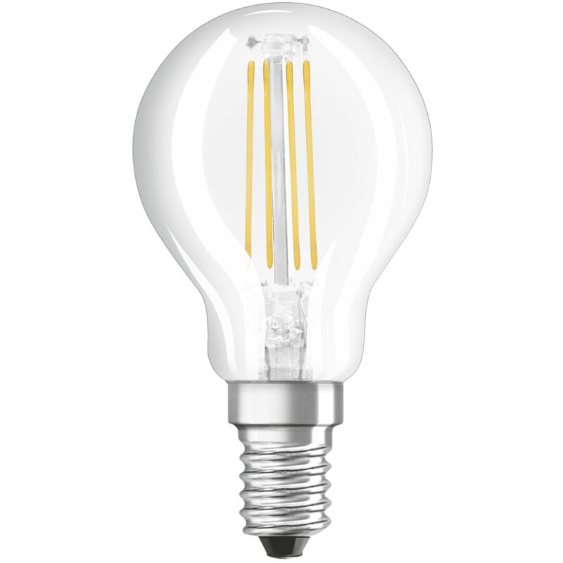 

Lámpara esferica cristal Led clara Retrofit E14 6,5W 2700°K 806Lm ( 4058075447936) - Osram